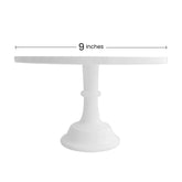 Melamine Cake tray White (9 inches) -RFAQK